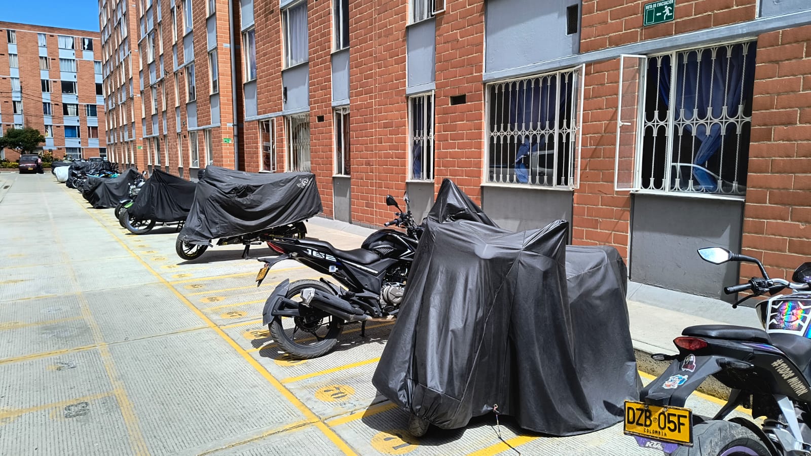 Parqueadero de Motos