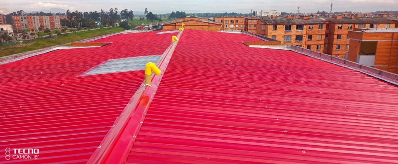 Finalizan con éxito las obras de adecuación de techos